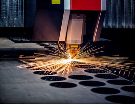 Laser cutting equipment project